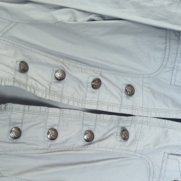 Maurices Gray Military Style Button Blazer Size Women's M - Picture 3 of 10